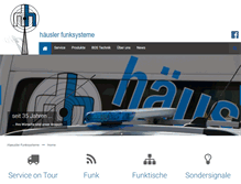 Tablet Screenshot of funksysteme.de